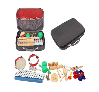 【【超強品質超優價格】廠家供應 奧爾夫樂器 17件裝打擊樂器包LB17】價格,廠家,圖片,教具、早教機,永嘉縣金鉆玩具-