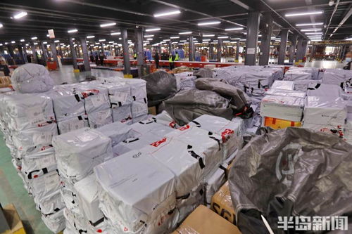 每天50多萬件包裹 自動進車廂,飛速奔四方,半島記者探訪快遞分撥中心
