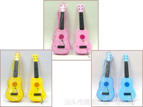 背包實色鋼絲彈撥吉它 兒童早教益智樂器吉他 過家家生日禮物樂器